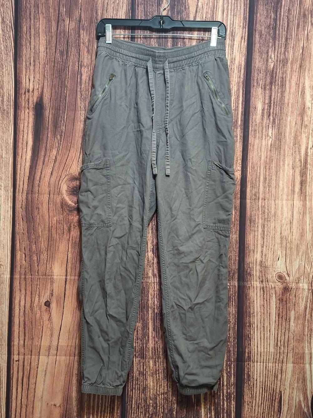 Hollister Gray Womens Ultra High Rise Joggers Size Medium